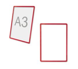 Рамки для информации и ценников, собираемые в системы