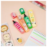 Набор текстовыделителей MESHU «Cat s paw» 04цв., неоновые цвета, 1-5мм, ПВХ бокс с европодвесом