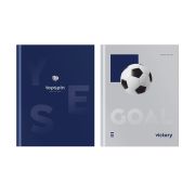 Бизнес-блокнот А5, 80л., евроформат, BG «Добиться успеха», soft-touch ламинация, выб. лак