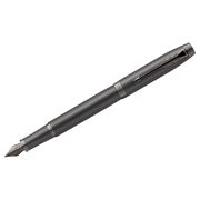 Ручка перьевая Parker «IM Professionals Monochrome Titanium» синяя, 1,0мм, подарочная упаковка
