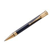 Ручка шариковая Parker «Duofold Prestige Blue Chevron GT» черная, 1,0мм, подарочная упаковка