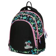 Рюкзак Först F-JUNIOR «Mushrooms» 38*29*18см, 3 отделения, 2 кармана, эргономичная спинка