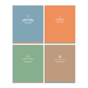 Тетрадь 60л., А5, клетка BG «Academy», soft-touch ламинация