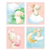 Тетрадь 12л., линия BG «Счастливый зайчик»