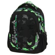 Рюкзак Först F-Trend «Neon military» 40*29*18см, 2 отделения, 3 кармана, эргономичная спинка