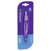 Циркуль Berlingo «Envy» металлический, 135мм, розовый, блистер