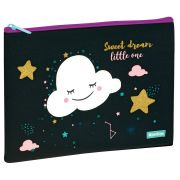 Папка 1 отделение, А4 Berlingo «Little cloud», 340*245мм, полиуретан, на молнии