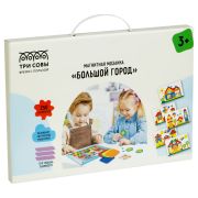 Магнитная мозаика ТРИ СОВЫ «Большой город», 250 эл.