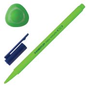Текстовыделитель STAEDTLER (Германия) «Triplus Textsurfer», НЕОН ЗЕЛЕНЫЙ, трехгранный, линия 1-4 мм, 362-5