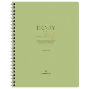Тетрадь 80л., А5, клетка на гребне GreenwichLine «Dignity», матовая ламинация, тиснение фольгой, 80г/м2