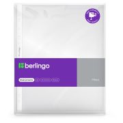 Папка-вкладыш с перфорацией Berlingo «Mirror», А4, 90мкм, глянцевая, в пакете