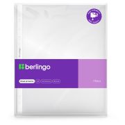 Папка-вкладыш с перфорацией Berlingo «Mirror», А4, 110мкм, глянцевая, в пакете