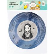 Тарелки бумажные MESHU «Catsday», 18см, 6шт.