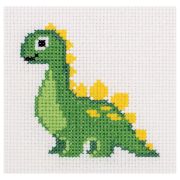 Набор для вышивания Klart «Динозаврик», 10,5*10,5см