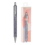 Ручка шариковая MESHU «Lilac diamond» синяя, 1,0мм