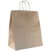 Пакет бумажный «Крафт» с кручеными ручками, 32*20*37см, 70г/м2