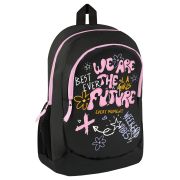 Рюкзак ArtSpace Classic «Best ever», 45*30*16см, 2 отделения, 2 кармана, PU покрытие, уплотн. спинка