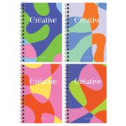 Записная книжка А6 80л. на гребне BG «Mono. Creative»