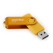 Память Smart Buy «Twist» 64GB, USB 2.0 Flash Drive, желтый