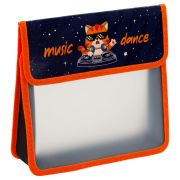 Папка для тетрадей 2 отделения, А5, ArtSpace «Up», пластик, на липучке