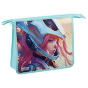 Папка для тетрадей 2 отделения, А5, ArtSpace «Cool», пластик, на молнии