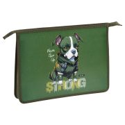 Папка для тетрадей 1 отделение, А4, ArtSpace «Huge», пластик, на молнии