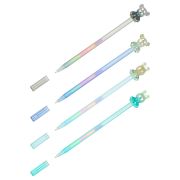 Ручка гелевая MESHU «Bear and Rabbit» радужная, 0,7мм