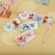 Конверт для денег MESHU «Cute pets», 85*164мм, глянц. ламинация, 5 дизайнов