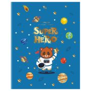 Дневник 1-4 кл. 48л. ЛАЙТ BG «Наш герой», глянцевая ламинация, тиснение фольгой