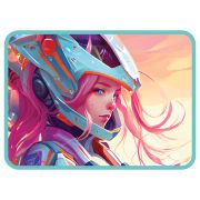 Папка с ручками А4 ArtSpace «Cool Girl», пластик, на молнии, 70мм