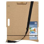 Планшет-клипборд МДФ, А2 (53*68см) Гамма «Студия», магнитный зажим, ручка, ремень