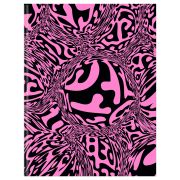 Тетрадь на кольцах А5, 120л., BG «Illusion», глянцевая ламинация