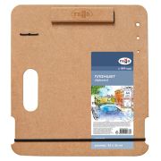 Планшет-клипборд МДФ, А4 (33*36см) Гамма «Студия», магнитный зажим, ручка