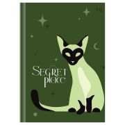 Записная книжка А5 80л. BG «Secret place», матовая ламинация, выб. лак, блок в точку, 100г/м2