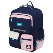Ранец Först F-Style «Pink» 38*26,5*16см, 1 отделение, 6 карманов, анатомическая спинка