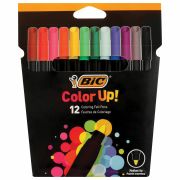 Фломастеры BIC «Intensity», 12 ЦВЕТОВ, вентилируемый колпачок, европодвес, 978004