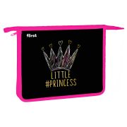 Папка для тетрадей 1 отделение, А5 Först «Lovely», 240*205*40мм, пластик, на молнии