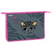 Папка для тетрадей 1 отделение, А4 Först «Little leo», 340*245*40мм, пластик, на молнии