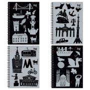 Записная книжка А6 96л., на гребне BG «Экспонат», глянцевая ламинация, твердая обложка