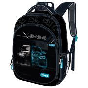 Ранец Först F-Light «Racing speed» 36*27*15см, 2 отделения, 2 кармана, анатомическая спинка