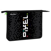 Папка для тетрадей 1 отделение, А5 Berlingo «Pixel style», 240*205*40мм, пластик, на молнии