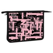 Папка для тетрадей 1 отделение, А5 Berlingo «Pinky», 240*205*40мм, пластик, на молнии