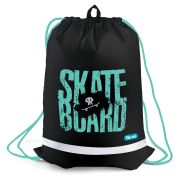 Мешок для обуви 1 отделение Först «Skateboard», 360*460мм, вентиляционная сеточка, светоотражающая полоса