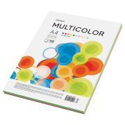 Бумага цветная OfficeSpace «Multicolor», А4, 80г/м2, 100л., (10 цветов)