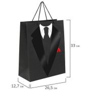 Пакет подарочный 18*23*10см ArtSpace «Men style», ламинированный YCm_32907