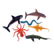 Набор фигурок В мире животных «Морские животные», 6 шт., 10 см, 1TOY, Т50514