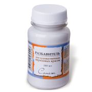 Разбавитель для акриловых красок «Сонет», 100 мл, в банке, 2427924