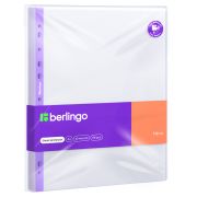 Папка-вкладыш с перфорацией Berlingo «Mirror», А4, 40мкм, глянцевая