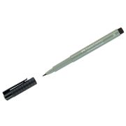 Ручка капиллярная Faber-Castell «Pitt Artist Pen Brush» цвет 172 зеленая земля, пишущий узел «кисть»
