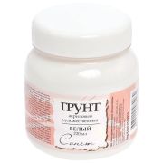 Грунт акриловый «Сонет», белый, баночка 220 мл, 2123915